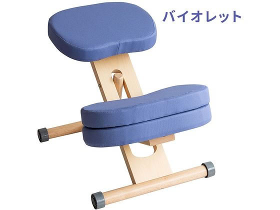 宮武製作所 クッション付きプロポーションチェアキッズ ナチュラルバイオレット 宮武製作所 クッション付きプロポーションチェアキッズ ナチュラルバイオレット