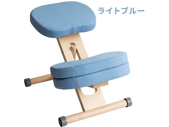 宮武製作所 クッション付きプロポーションチェアキッズ ナチュラルライトブルー 宮武製作所 クッション付きプロポーションチェアキッズ ナチュラルライトブルー