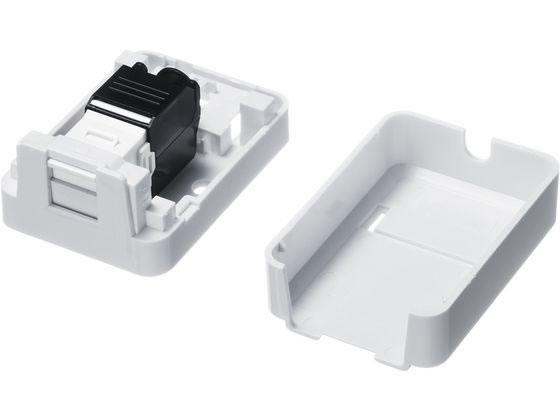 サンワサプライ カテゴリ6Aローゼットキット(マグネット付き) LA-RZ6A-1N サンワサプライ カテゴリ6Aローゼットキット(マグネット付き) LA-RZ6A-1N