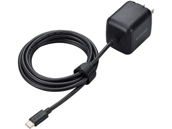 エレコム AC充電器 65W Cケーブル一体 2m 黒 ACDC-PD8665BK エレコム AC充電器 65W Cケーブル一体 2m 黒 ACDC-PD8665BK