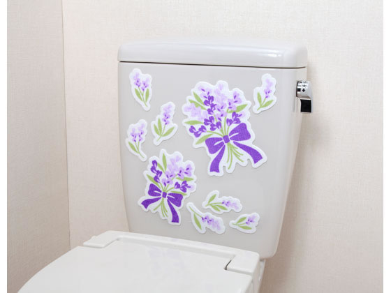 サンコー おくだけ吸着 トイレの消臭シート リボン バイオレット Kd 65が521円 ココデカウ