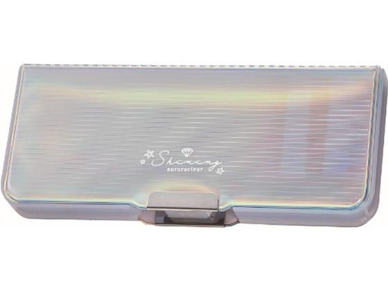 クツワ オーロラクリア筆入 ホワイト CH210WH クツワ オーロラクリア筆入 ホワイト CH210WH