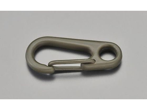 エスコ スナップフック OD色 34mm EA638AE-2