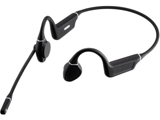 サンワサプライ Bluetooth骨伝導ヘッドセット MM-BTSH69BK サンワサプライ Bluetooth骨伝導ヘッドセット MM-BTSH69BK