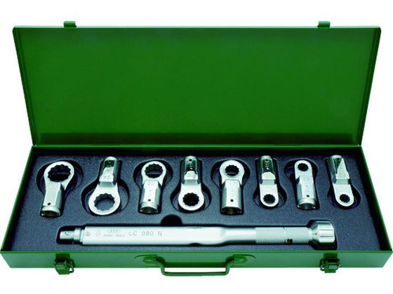 ASH トルクレンチめがねヘッドセット LC090N+12-27mm LCR3000