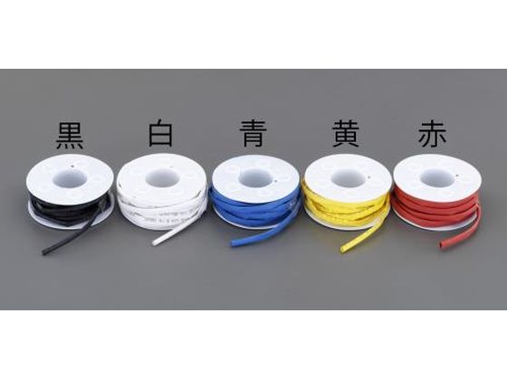 エスコ 熱収縮チューブ 白 14mm×3m EA944BH-232