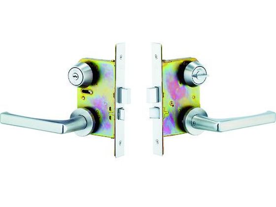 MIWA 木製ドア用レバーハンドル錠 WLA50-1 シリンダーU9バックセット