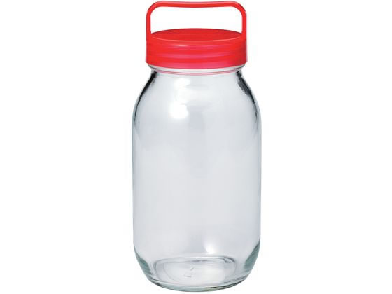 新潟精機 ガラス容器 900ml 取手付 G-900H