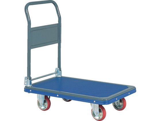 アイケー プレス製運搬車 折畳ハンドルタイプ 均等荷重250kg
