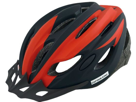 キャプテンスタッグ 自転車用ヘルメット ヴェント児童以上ソフト マットレッド キャプテンスタッグ 自転車用ヘルメット ヴェント児童以上ソフト マットレッド