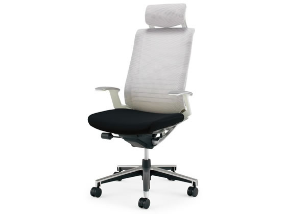 コクヨ インスパイン ヘッドレストT型肘 背白座黒CRGA2505E1GME6W コクヨ インスパイン ヘッドレストT型肘 背白座黒CRGA2505E1GME6W