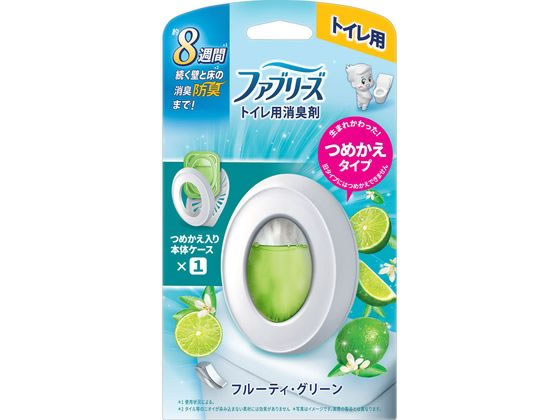 P & G ファブリーズ トイレ用消臭剤 フルーティ・グリーン 本体
