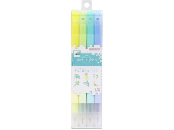 ●インク色：蛍光イエロー、蛍光グリーン、ミント、ブルー●インク：水性染料●キャップ式●本体長さ：１５６ｍｍ●生産国：中国●吊り下げ式ＰＰケース