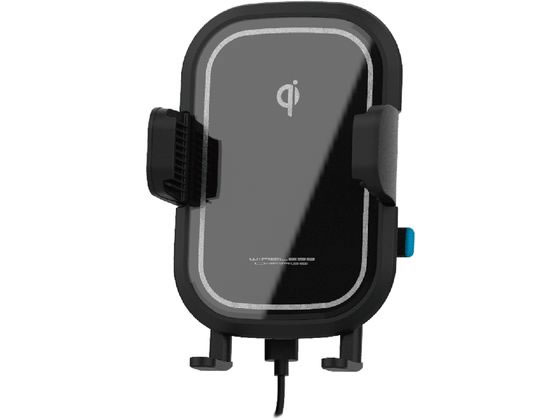 カシムラ QI自動開閉ホルダー 手帳対応 15W エアコン取付 KW22 カシムラ QI自動開閉ホルダー 手帳対応 15W エアコン取付 KW22