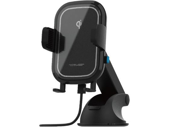 カシムラ QI自動開閉ホルダー 手帳対応 15W 吸盤取付 KW23 カシムラ QI自動開閉ホルダー 手帳対応 15W 吸盤取付 KW23