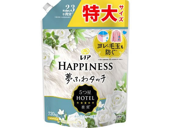 P & G レノア ハピネス 夢ふわタッチ ホワイトティー 詰替 720mL P & G レノア ハピネス 夢ふわタッチ ホワイトティー 詰替 720mL