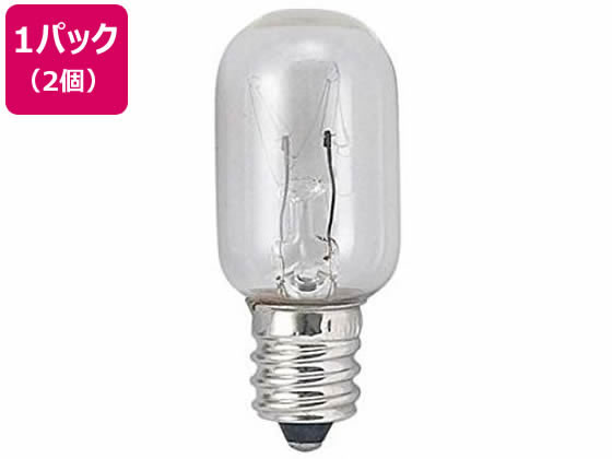 ヤザワ ナツメ球 15W クリア T201215C