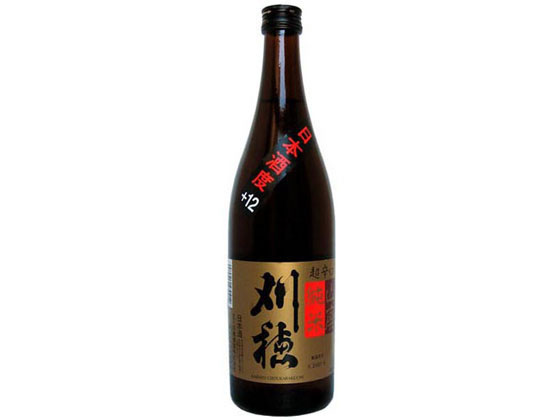 秋田 秋田清酒 刈穂 超辛口+12 山廃純米酒 秋田 秋田清酒 刈穂 超辛口+12 山廃純米酒