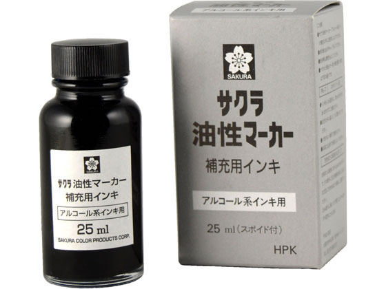 サクラクレパス 油性マーカー補充用インキ くろ HPK#49