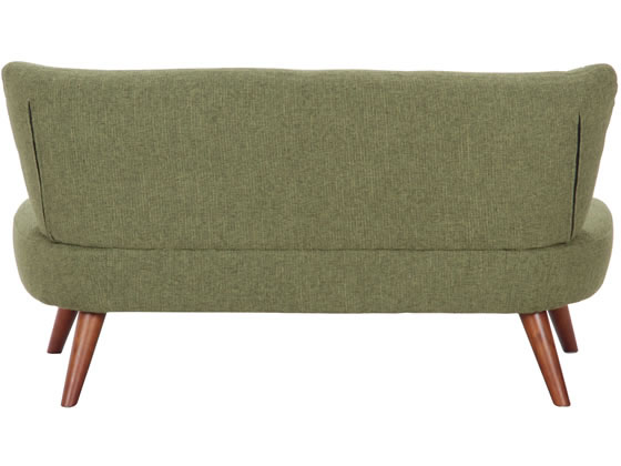 不二貿易 ソファ 2人掛け デイジー W1230 グリーン 34263が27,610円