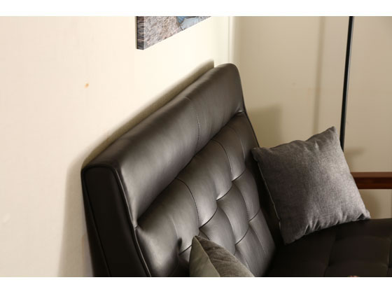 【定価98800円】ダークブラウン 2人掛けハイバックソファ 萩原スリーアイ HAGIHARA ソファ ブライト2P-DBR ダークブラウン