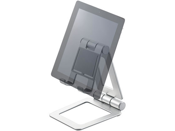 エレコム タブレットスタンド 折りたたみ可能 コンパクト TB-DSCHALSV エレコム タブレットスタンド 折りたたみ可能 コンパクト TB-DSCHALSV