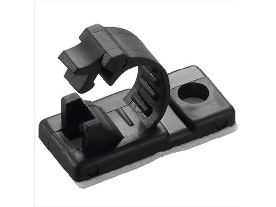 ヤザワ ケーブルクリップ 黒 内径9mm FKN9