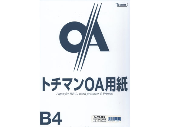 ●カラーＰＰＣペーパー（中性紙）●規格：Ｂ４（２５７×３６４ｍｍ）●坪量：６４ｇ／ｍ２●紙厚：９０μ●対応プリンタ：ＰＰＣ・レーザー・インクジェット・熱転写●紙色：ホワイト●注文単位：１００枚×５冊（