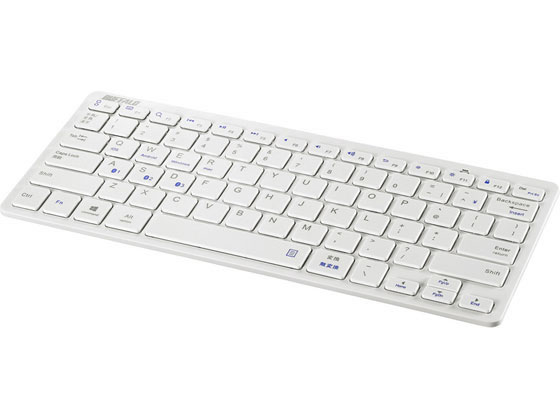 バッファロー Bluetooth3.0 コンパクトキーボードホワイト BSKBB310WH バッファロー Bluetooth3.0 コンパクトキーボードホワイト BSKBB310WH