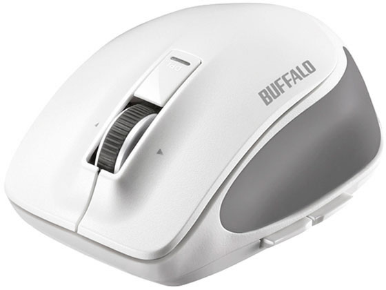バッファロー Bluetoothプレミアムフィットマウス M ホワイト BSMBB500MWH バッファロー Bluetoothプレミアムフィットマウス M ホワイト BSMBB500MWH