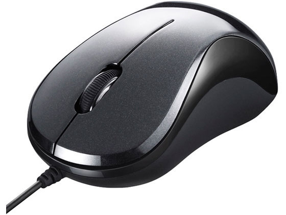 バッファロー 有線 BlueLEDマウス 静音3ボタン ブラック BSMBU100BK バッファロー 有線 BlueLEDマウス 静音3ボタン ブラック BSMBU100BK
