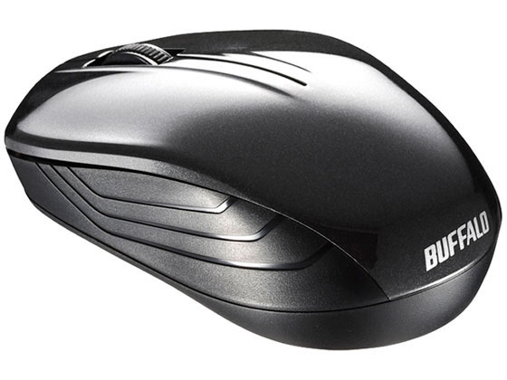 バッファロー 無線BlueLED3ボタンマウス ブラック BSMBW107BK バッファロー 無線BlueLED3ボタンマウス ブラック BSMBW107BK