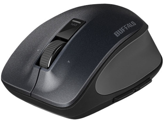 バッファロー 無線BlueLEDプレミアムフィットマウスMブラック BSMBW500MBK バッファロー 無線BlueLEDプレミアムフィットマウスMブラック BSMBW500MBK