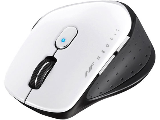 バッファロー 無線BlueLED5ボタンNEOFITマウスMホワイト BSMBW510MWH バッファロー 無線BlueLED5ボタンNEOFITマウスMホワイト BSMBW510MWH