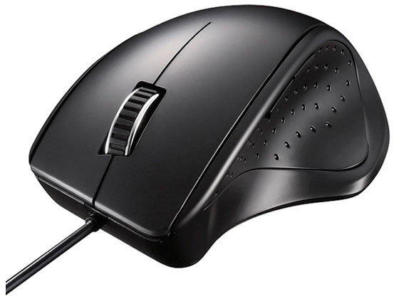 バッファロー 有線レーザー式マウス 静音 5ボタン ブラック BSMLU300BK バッファロー 有線レーザー式マウス 静音 5ボタン ブラック BSMLU300BK