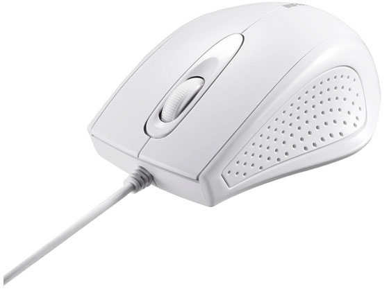 バッファロー 有線 3ボタン IRLED光学式マウス ホワイト BSMRU050WH バッファロー 有線 3ボタン IRLED光学式マウス ホワイト BSMRU050WH