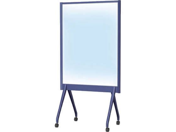 プラス アクリルパーテーション 943×573×1800mm ネイビーブルー プラス アクリルパーテーション 943×573×1800mm ネイビーブルー