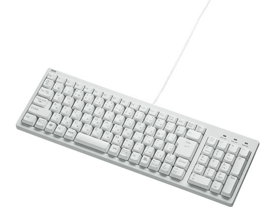 サンワサプライ コンパクトキーボードUSB & PS/2 テンキー付 SKB-KG2WN2 サンワサプライ コンパクトキーボードUSB & PS/2 テンキー付 SKB-KG2WN2