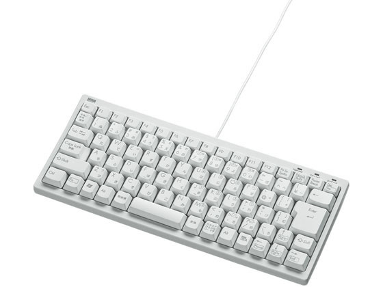 サンワサプライ コンパクトキーボードUSB & PS/2 テンキー無 SKB-KG3WN2 サンワサプライ コンパクトキーボードUSB & PS/2 テンキー無 SKB-KG3WN2