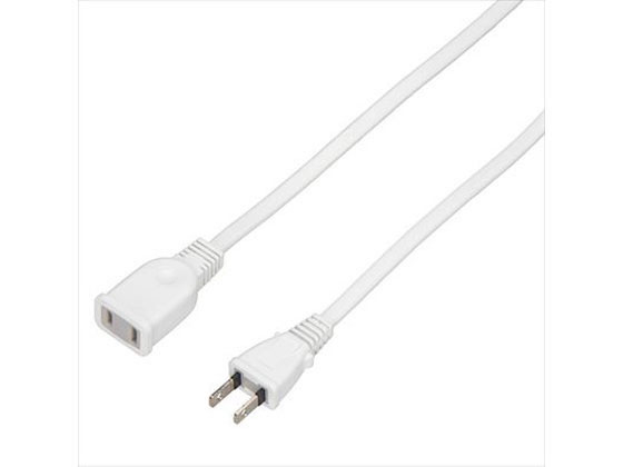 ヤザワ 延長コード 1個口 ホワイト 5m HSL105WH
