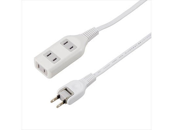 ヤザワ タップ 耐トラ付 3個口 ホワイト 10m Y02S3010WH
