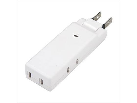 ヤザワ コーナータップ 雷ガード付 極小ホワイト 3個口 Y02CMK300WH