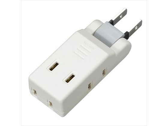 ヤザワ コーナータップ 極小 4個口 ホワイト Y02CM400WH