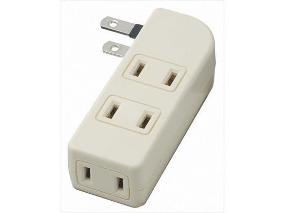 ヤザワ サイドタップ 耐トラ付 4個口 白 Y02SU400WH