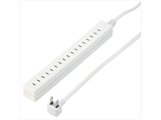 ヤザワ 差し込みフリータップ ベーシック ホワイト 1.5m H85015WH2