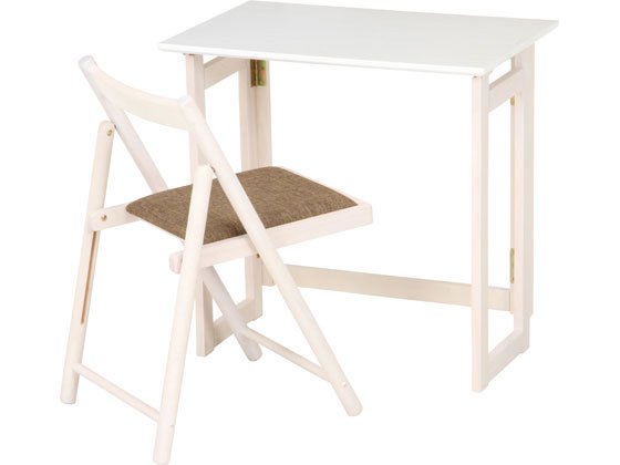 不二貿易 フォールディングテーブル ミラン ホワイトウォッシュ 108が7 535円 ココデカウ