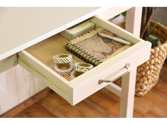 不二貿易 デスク マンチェスター W900 ホワイトウォッシュ 10885