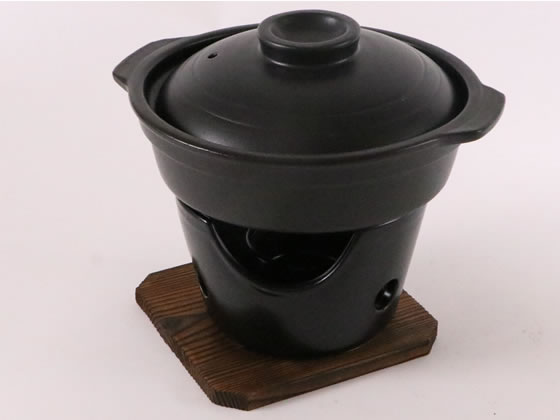 パール金属 わごころ 懐石 陶器製すきやき鍋コンロ付セット