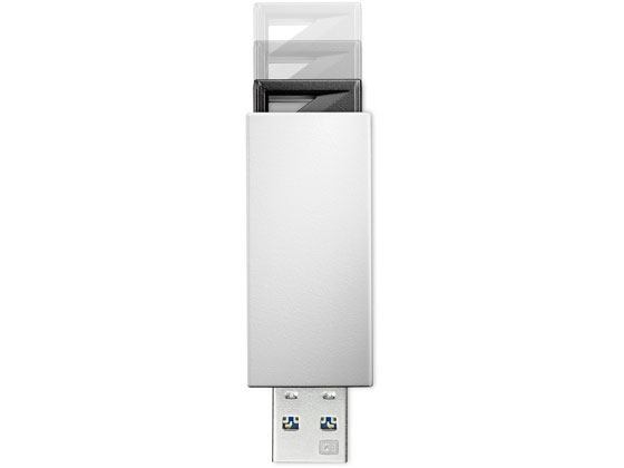 I・O DATA USB3.1 USBメモリー 128GB ホワイト U3-PSH128G W