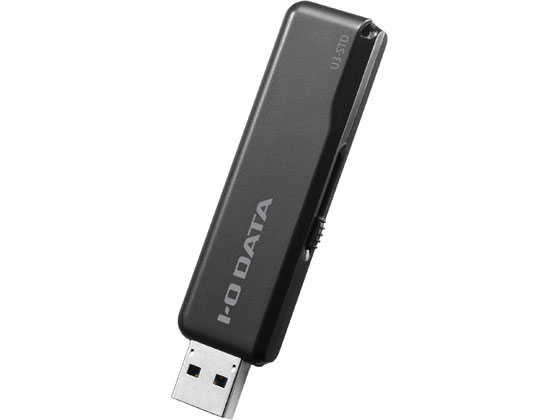 I・O DATA スタンダードUSBメモリー ブラック 64GB U3-STD64GR K